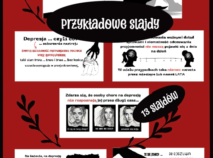 Depresja - prezentacja, gazetka