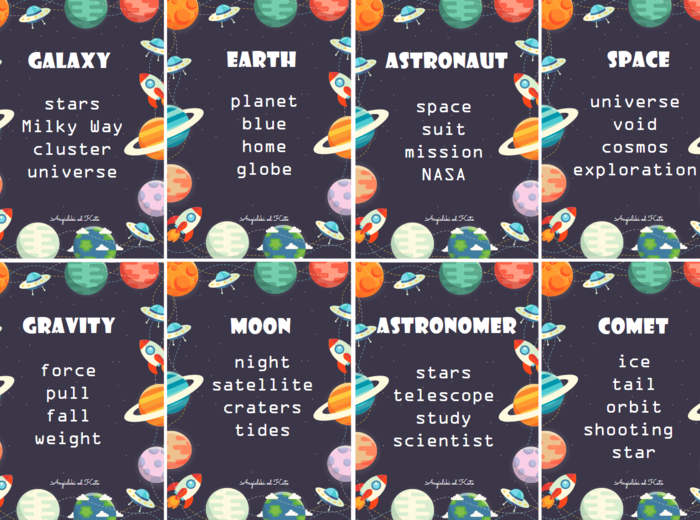 Space (kosmos) taboo / 56 kart