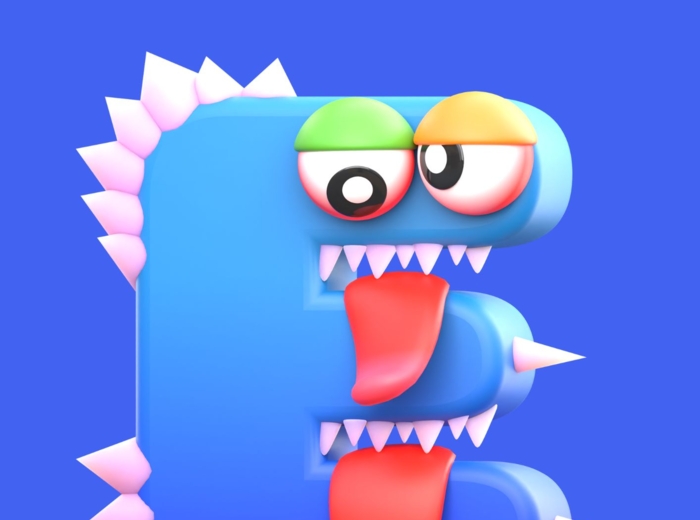 Girlanda „WAKACJE” – kolorowe literki z uroczymi potworkami!