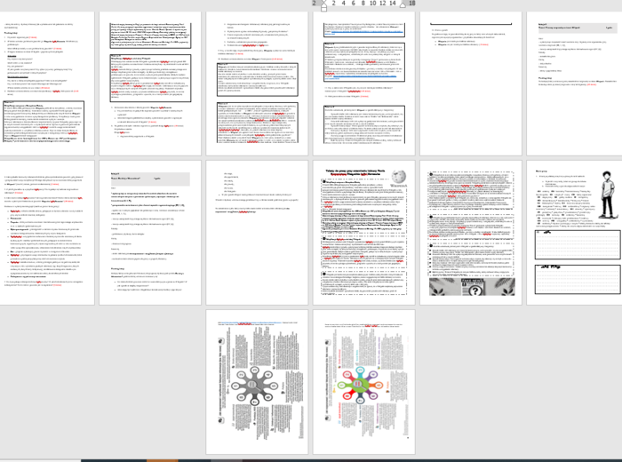 Lektura. Paweł Beręsewicz "Wszystkie lajki Marczuka". Pełne opracowanie lektury, scenariusze lekcji, karty pracy. Z odpowiedziami.