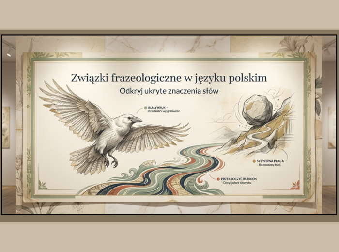 📚 ZWIĄZKI FRAZEOLOGICZNE – prezentacja multimedialna (15 slajdów)