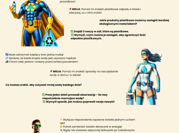 Plansze edukacyjne. Ochrona przyrody. Ekosystemy. Rola ekologii. Gatunki zagrożone.