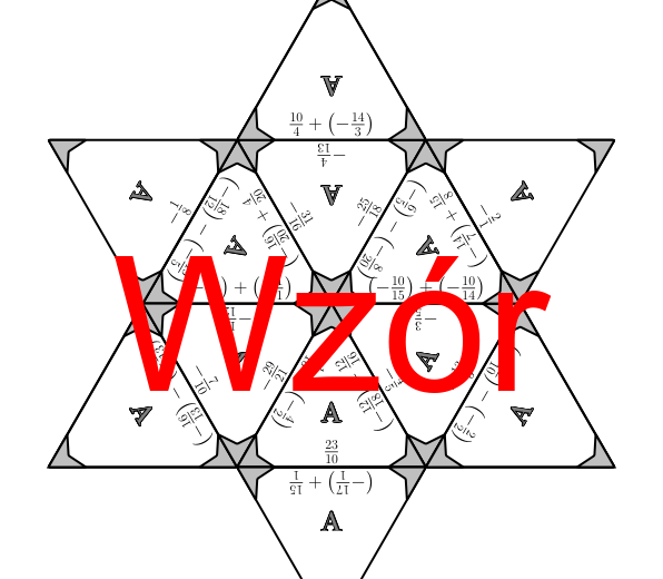 Trimino - Dodawanie i odejmowanie liczb wymiernych | matematyka