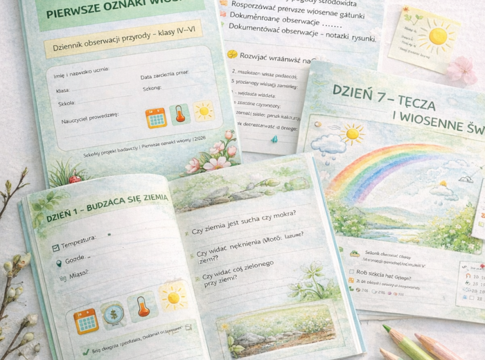 Projekt badawczy „Pierwsze oznaki wiosny”