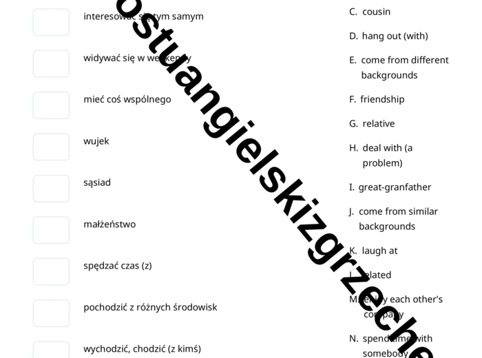 English Class B1 – Unit 7 – testy