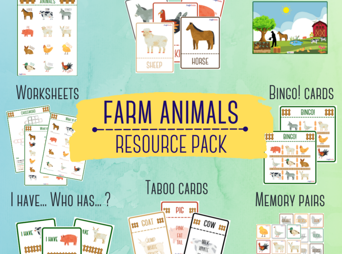 Farm Animals | Resource Pack | Zestaw