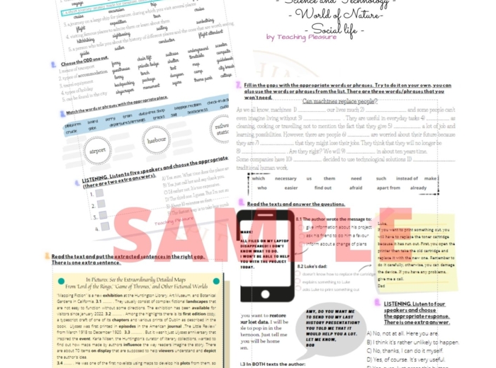 Egzamin ósmoklasisty - resource book: With Flying Colours! 1,2 by Teaching Pleasure