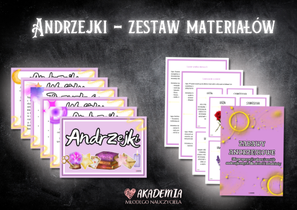 Zestaw materiałów na Andrzejki