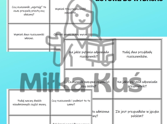 WIELKI QUIZ WIEDZY O JĘZYKU POLSKIM - PONAD 270 PYTAŃ