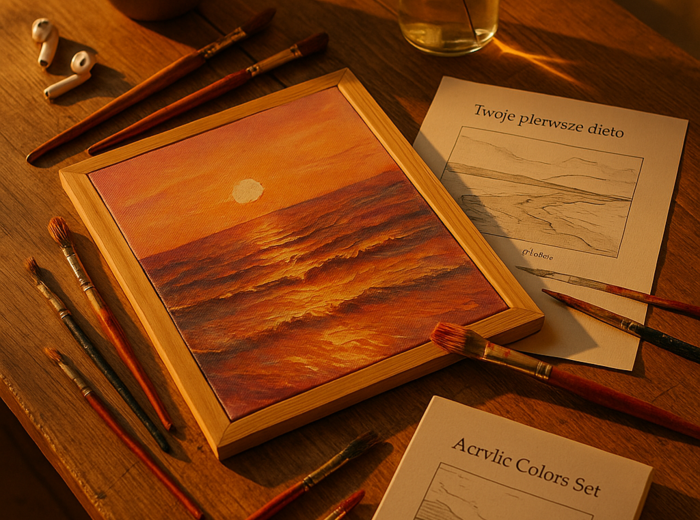 Warsztaty malowania na płótnie