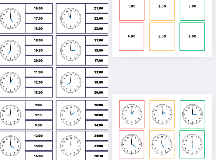 Zegar - nauka godzin⏰
