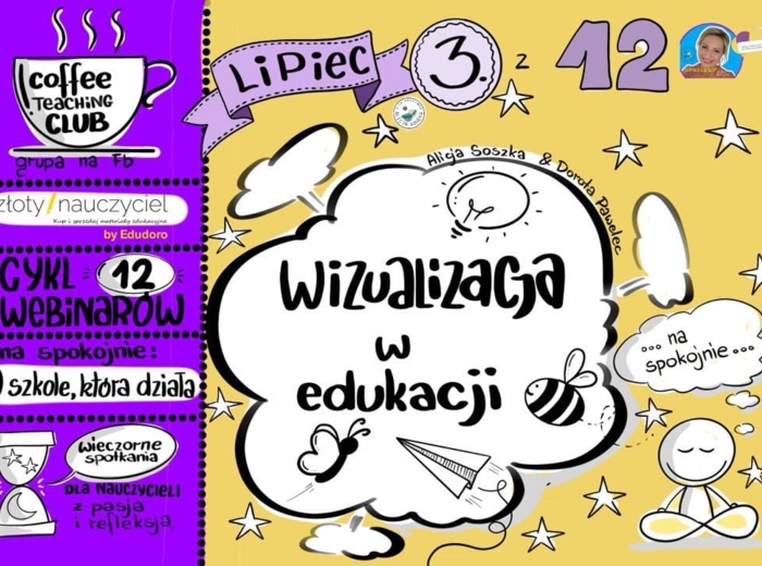 Wizualizacja w edukacji – webinar o tym, jak rysować, by ułatwiać uczenie się