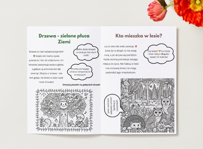 Kolorowanki ekologiczne