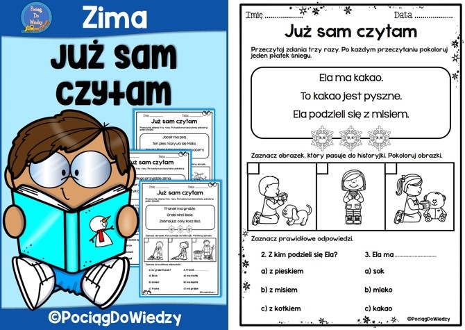 Zima - Już sam czytam