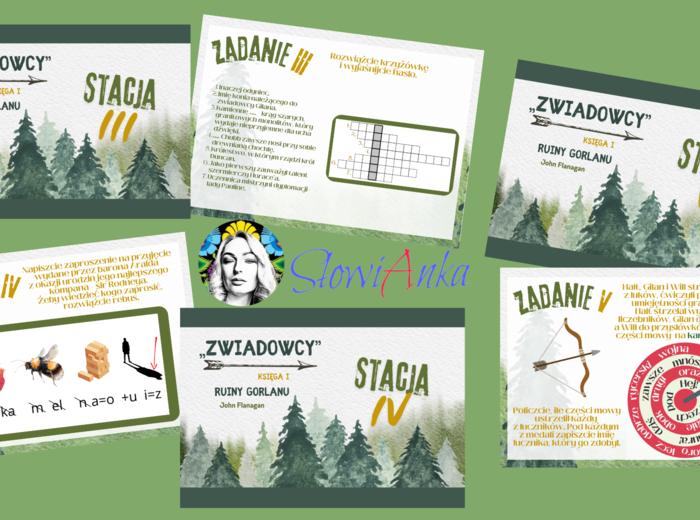 „Zwiadowcy. Ruiny Gorlanu” - STACJE ZADANIOWE