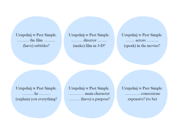 Brainy 7 unit 1 - karty powtórzeniowe do gier