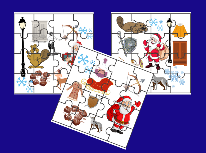 "OPOWIEŚCI Z NARNII. LEW, CZAROWNICA I STARA SZAFA" – puzzle – ikonki