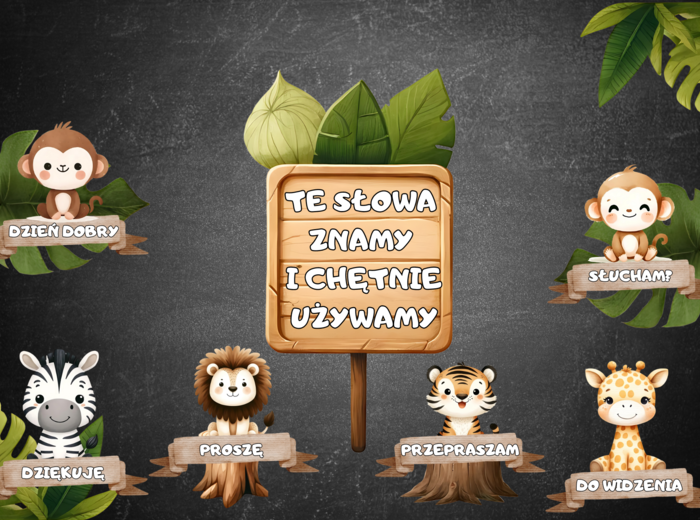 MATERIAŁY NA DRZWI LUB GAZETKĘ