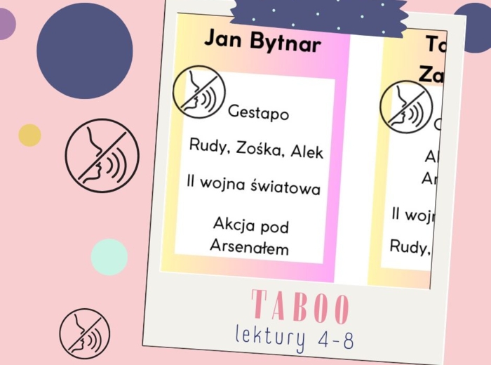 Gra Tabu/Taboo lektury 4-8