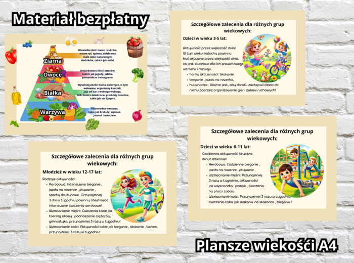 Piramida Żywienia - Bezpłatny Materiał