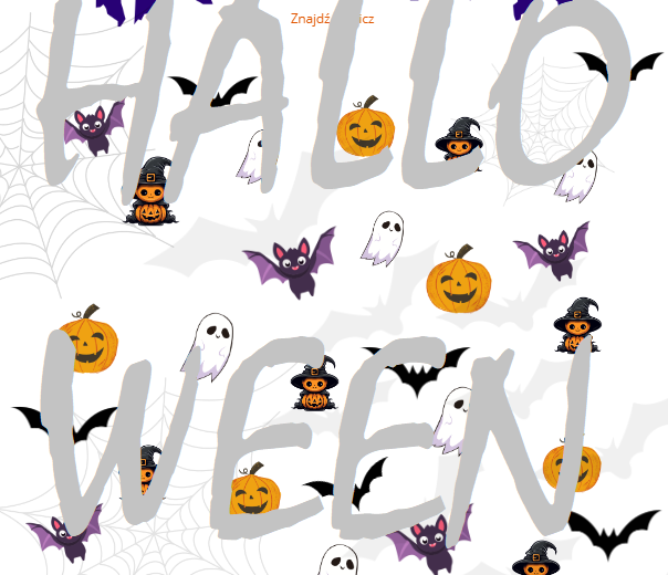 Halloween wyszukiwanka