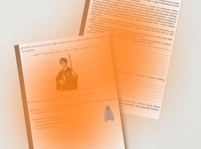 Harry Potter 🧙‍♀️✨ – gotowa lekcja poziom A2-B1 🗣️🖊️