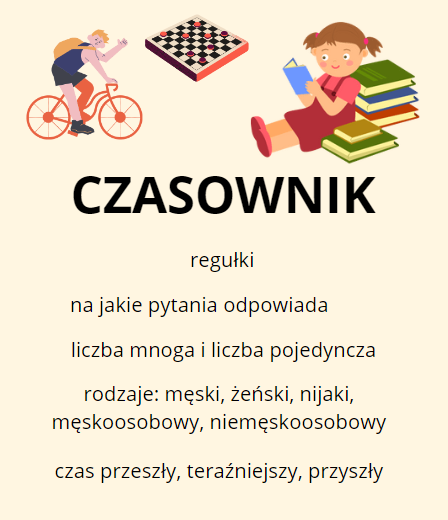 CZASOWNIKI - ĆWICZENIA I REGUŁKI
