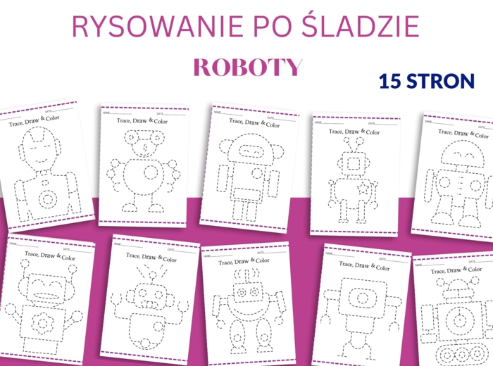 Rysowanie po śladzie ROBOTY