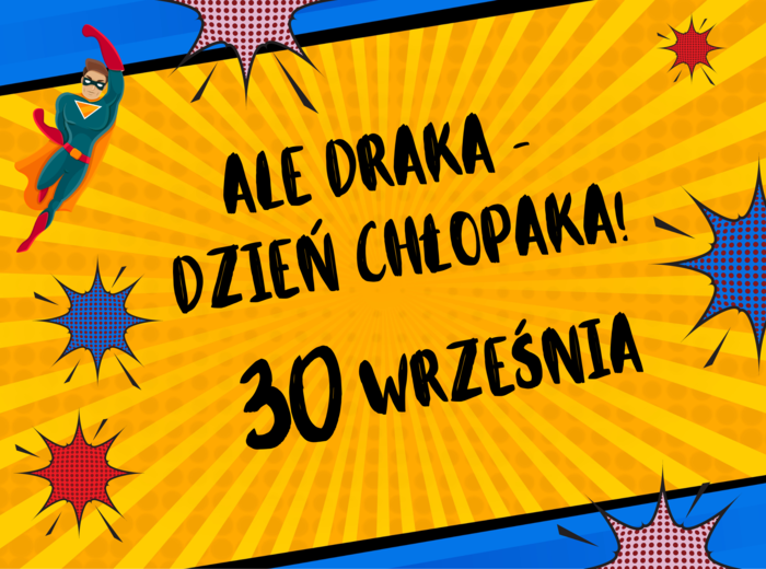 Gazetka szkolna - Dzień Chłopaka.