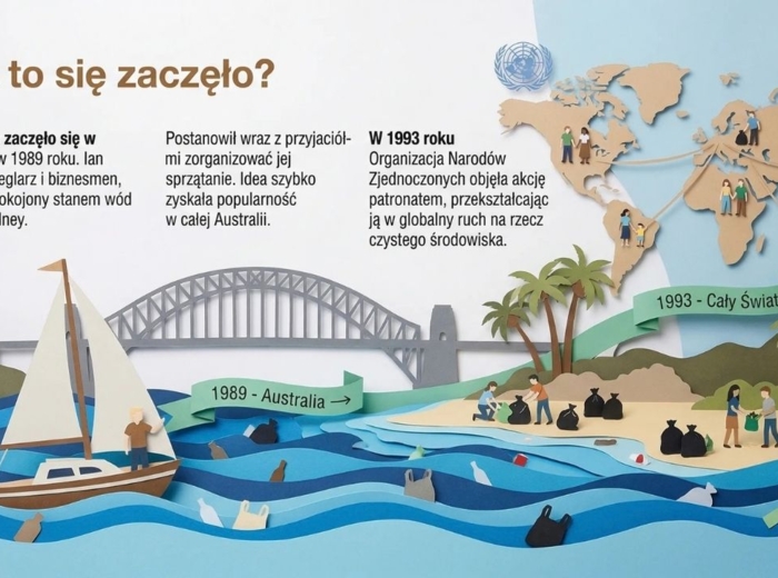 Sprzątanie Świata - Ekologia (gazetka szkolna/prezentacja)