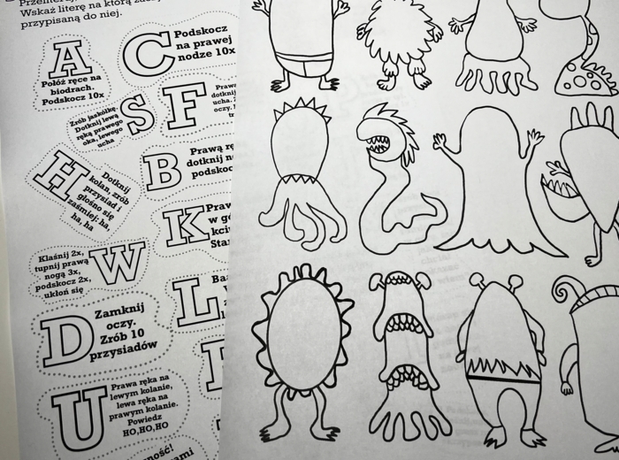 Zestaw ćwiczeń - percepcja wzrokowa, emocje, aktywność ruchowa