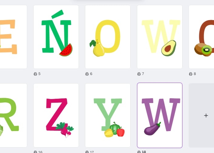 DZIEŃ OWOCÓW I WARZYW - GIRLANDA