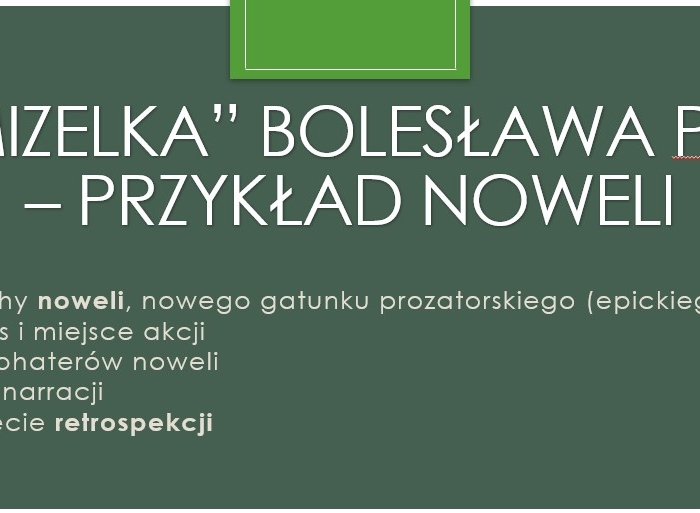 Kamizelka Bolesława Prusa