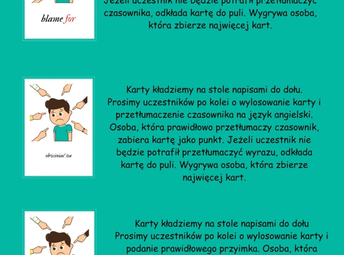 Angielski czasownik + przyimek