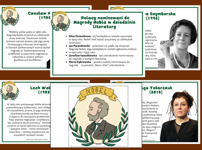 POLSCY NOBLIŚCI – gazetka – biblioteka – świetlica – 11 stron – wersja 1