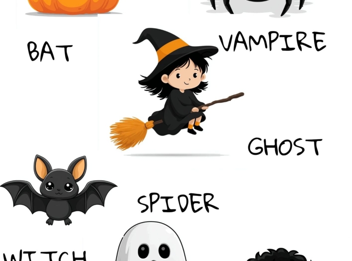 🎃👻KARTA PRACY – HALLOWEEN 🎃👻- KLASY 1-3 SZKOŁY PODSTAWOWEJ- WYKREŚLANKA, OBRAZKI, OPISZ SWOJE HALLOWEEN I KOSTIUM, CZYTANIE TEKSTU, SPEAKING + ODPOWIEDZI