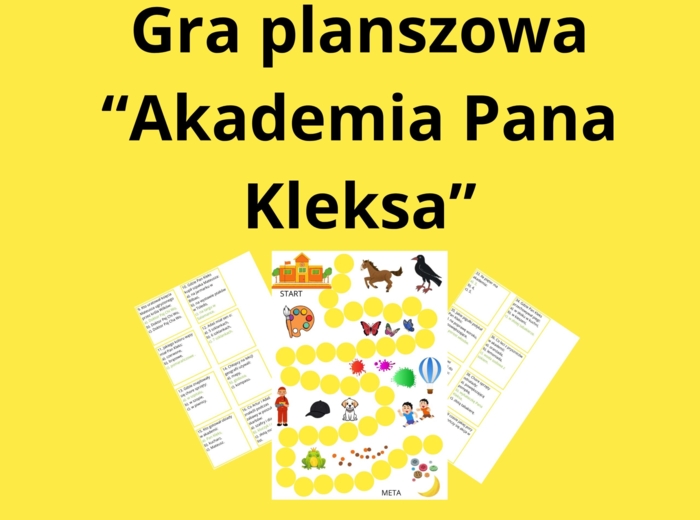 Gra planszowa "Akademia Pana Kleksa"