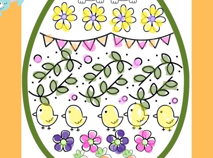 Wielkanoc, Stwórz pisankę klasową XXL, praca zespołowa