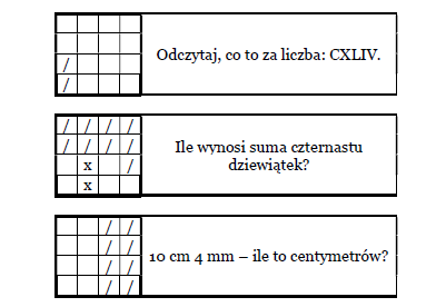Sprawdź się! - karta pracy dla klasy 4