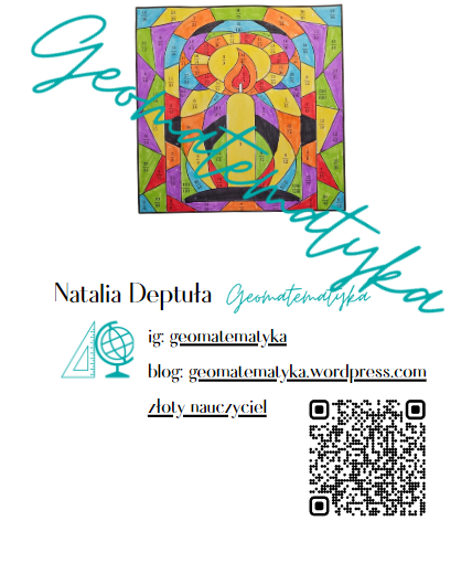 Skracanie i rozszerzanie ułamków – kolorowanka matematyczna - ADWENT, BOŻE NARODZENIE I NIE TYLKO