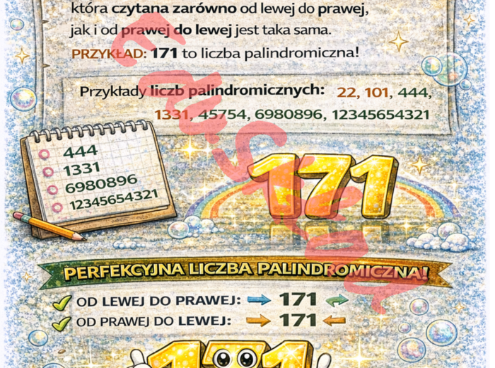 📚 Matematyczne plakaty edukacyjne – liczby niezwykłe i dni matematyczne