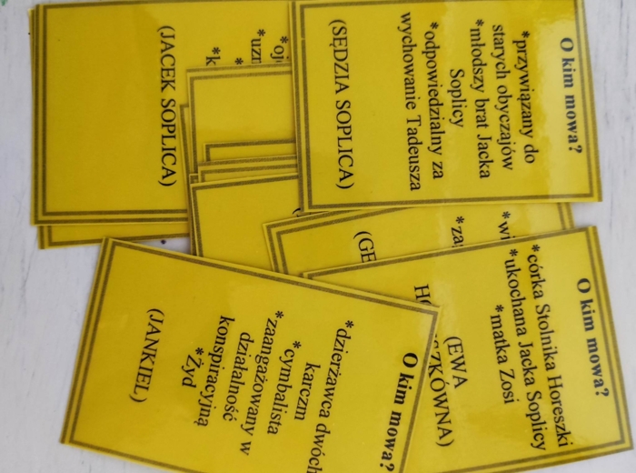 Pan Tadeusz - O kim mowa?