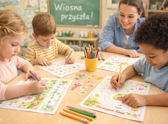 Karty pracy „Wiosna tuż-tuż”