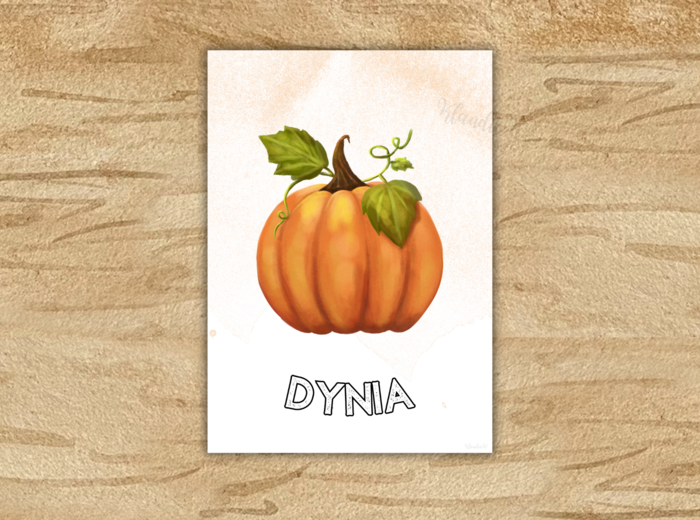 Dary jesieni - plansze edukacyjne A4