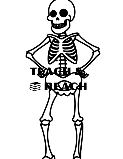 Halloween flashcards kolorwanki dla przedszkolaków angielski