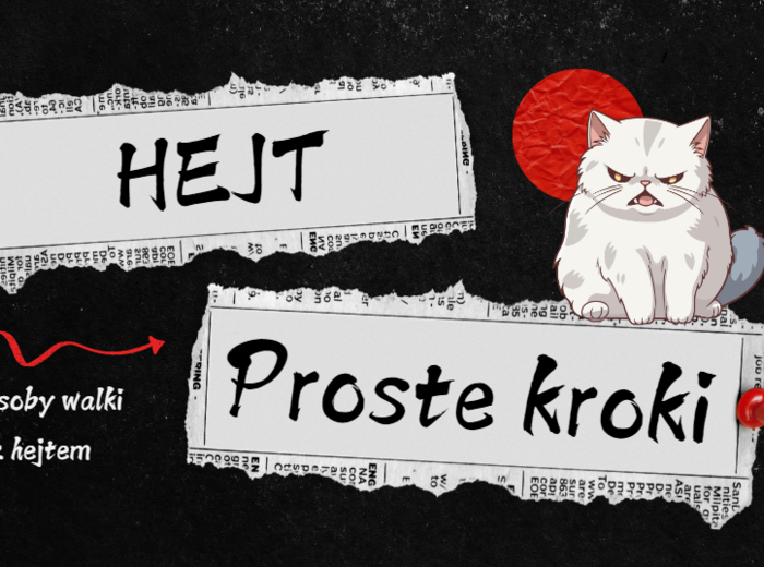 Pomysł na godzinę wychowawczą - PREZENTACJA - HEJT - jak sobie z nim radzić? PROSTE KROKI