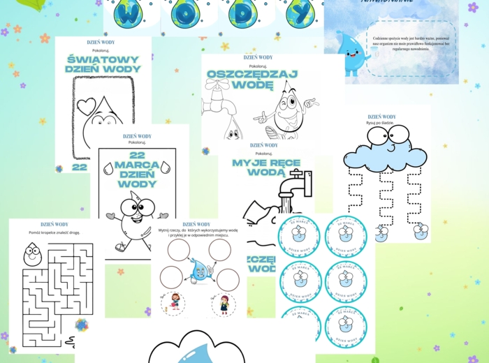 PAKIET MATERIAŁÓW NA MARZEC WEDŁUG KALENDARZA ŚWIĄT I DNI NIETYPOWYCH