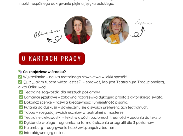 Dzień teatru. JPJO A1- B1/B2