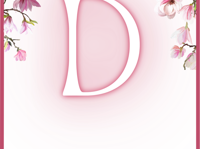 DZIEŃ KOBIET – girlanda – napis – gazetka – wersja 1