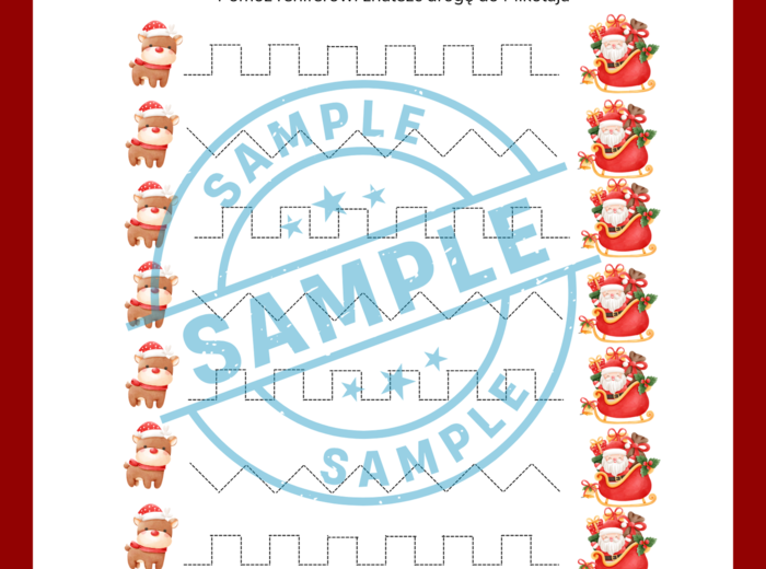 Świąteczne Słówka - Nauka Pisania - Polsko Angielskie - zadania, zagadki, ćwiczenie pisowni